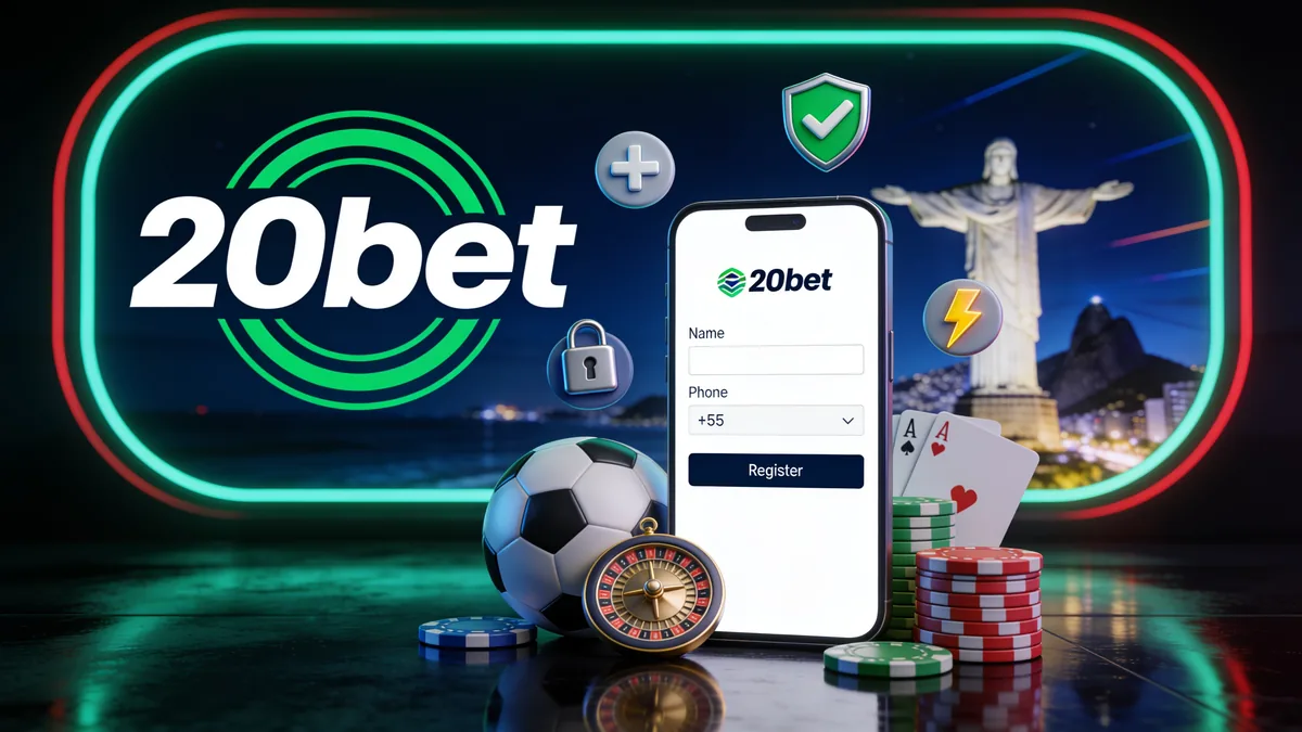 20bet no Brasil — Como fazer login na 20bet passo a passo