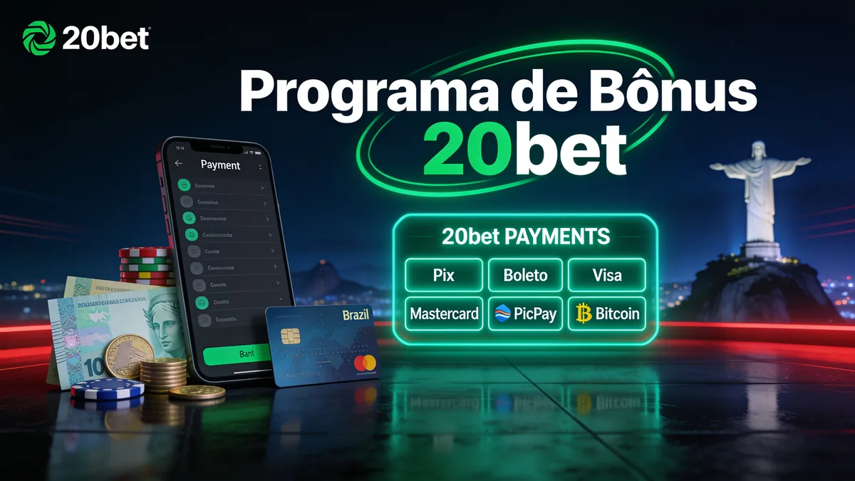 Programa de Bônus 20bet para jogadores no Brasil